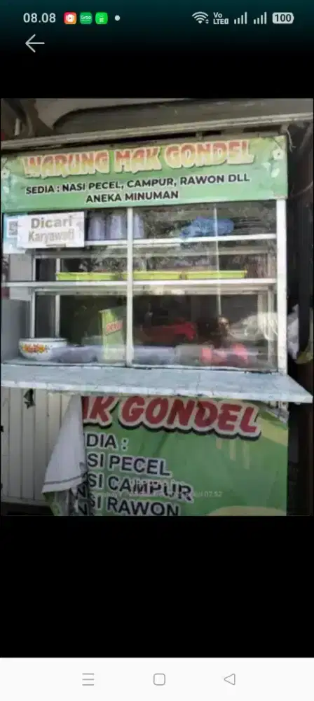 rombong aluminium