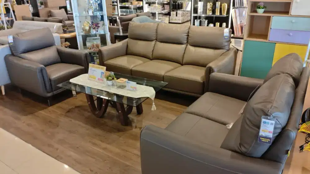 Sofa cantik bisa kredit pakai homecredit proses 5 menit cukup ktpaja