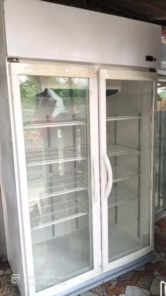 Showcase 2 Pintu Panasonic 1000liter