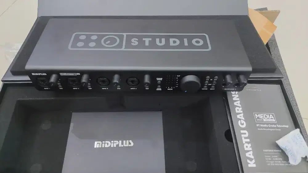 AUDIO INTERFACE MIDIPLUS STUDIO 4 PRO OTG