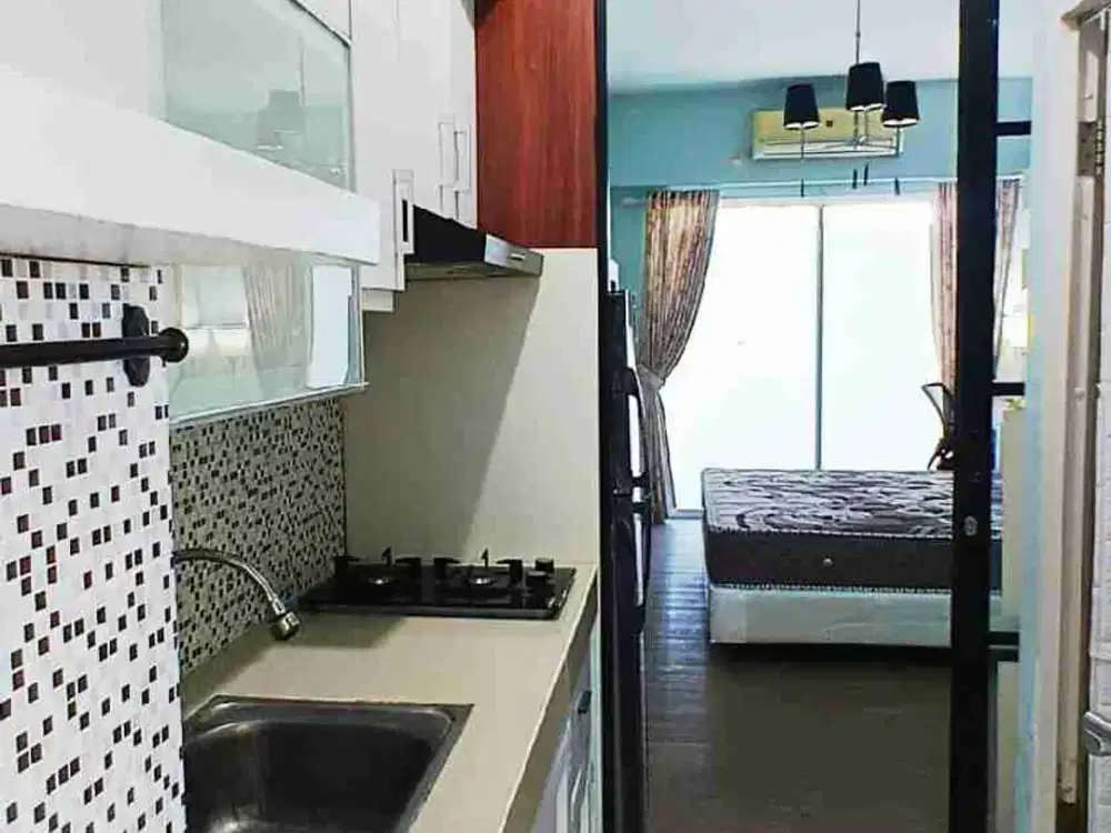 SEWA APARTEMEN PUNCAK BUKIT GOLF STUDIO VIEW GOLF UNIT BAGUS
