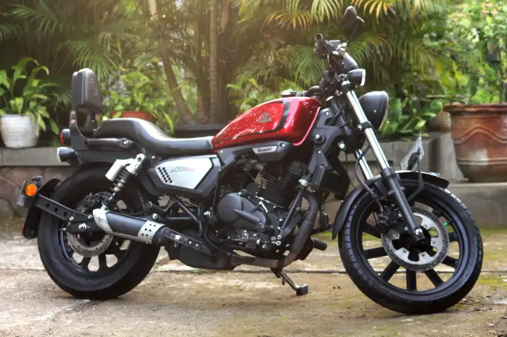 Benelli Motobi 200 Evo Merah 2021