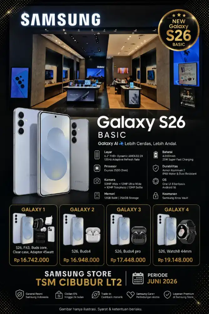 SAMSUNG S26 BUNDLING