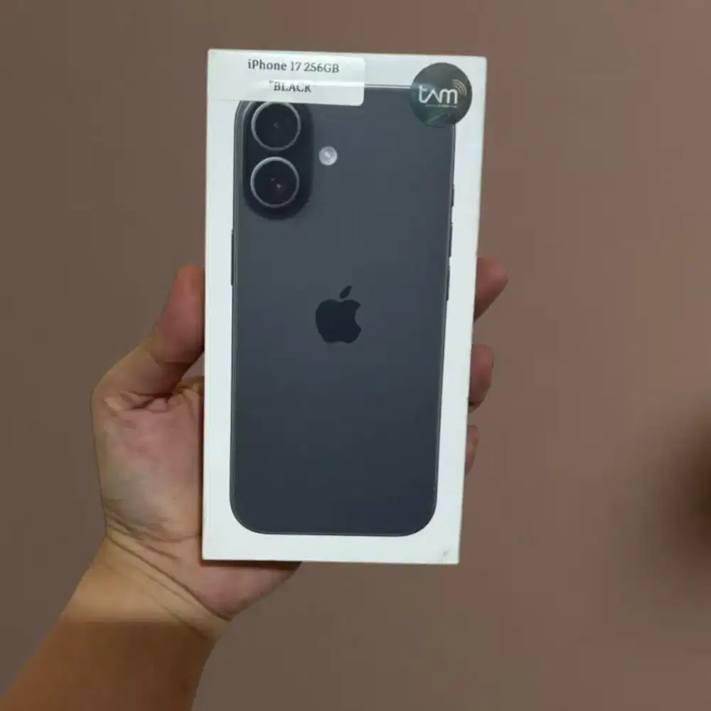 IPHONE 17 256GB SEGEL BOX GARANSI RESMI iBox