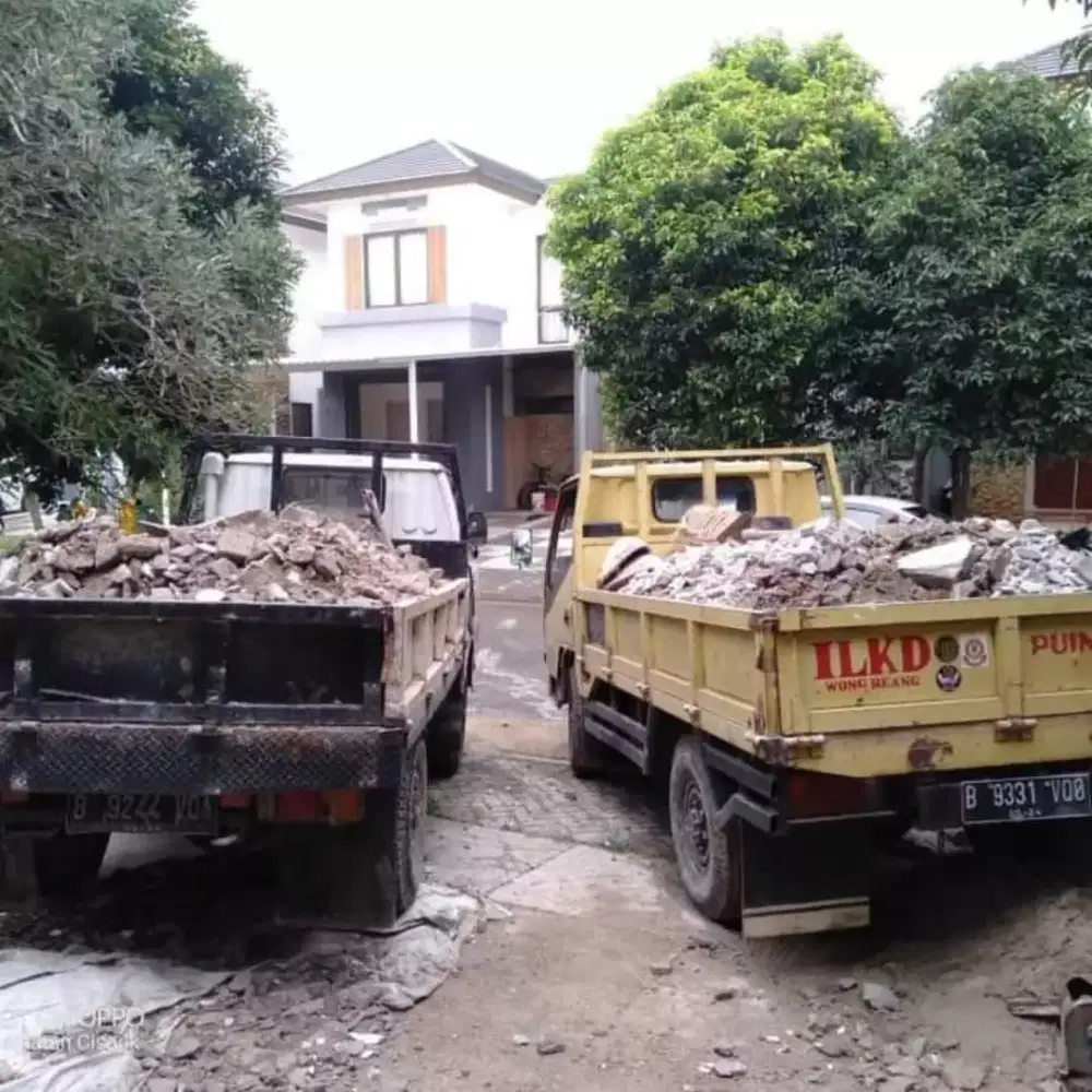Buang Puing Urugan dan angkutan yg lain
