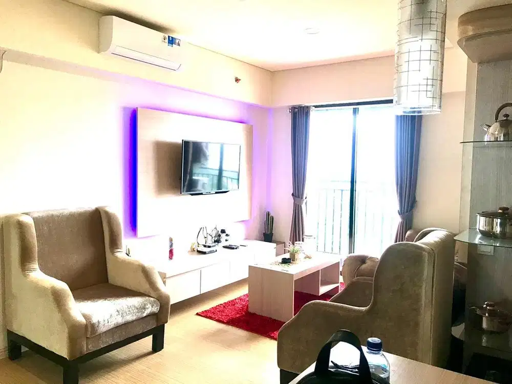 Sewa Apart Meikarta D1 Oakview 3BR Full furnish View C.Park ada bathup