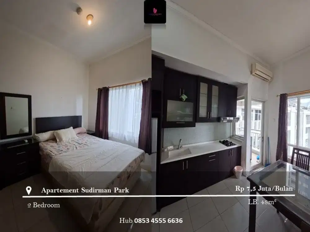 Disewakan Apartement Sudirman Park Low Floor 2BR FF