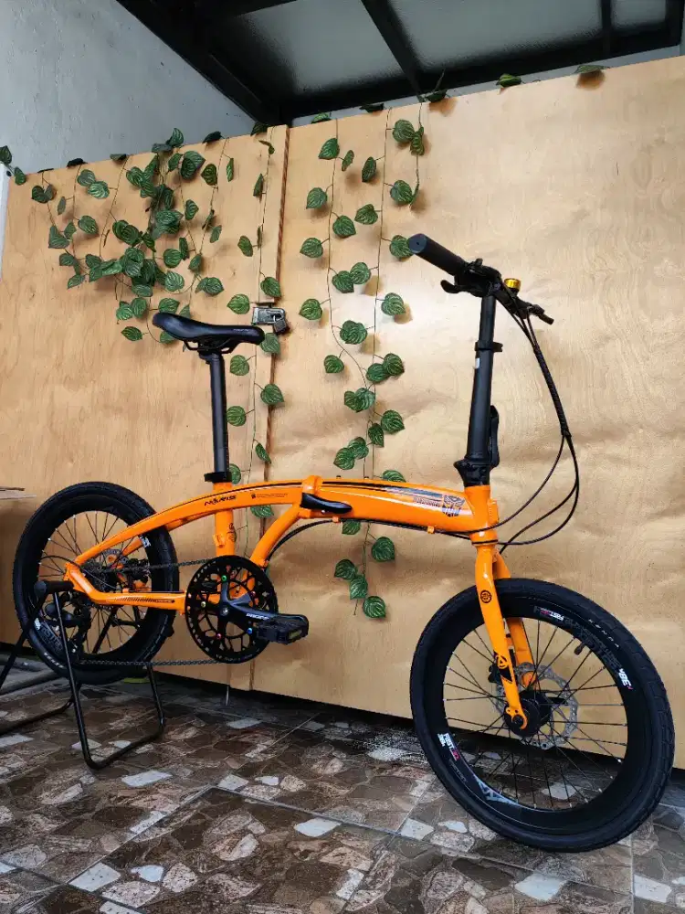 Sepeda Lipat Pacific Noris 20 Frame Alloy mulus