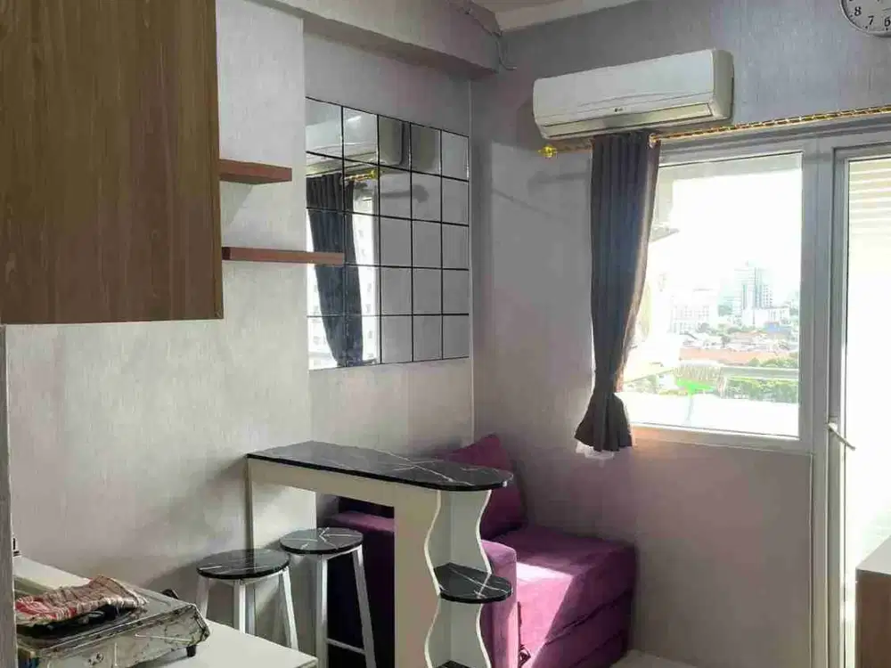 Sewa Unit Apartemen Siap Huni Atas Mall Green Pramuka City