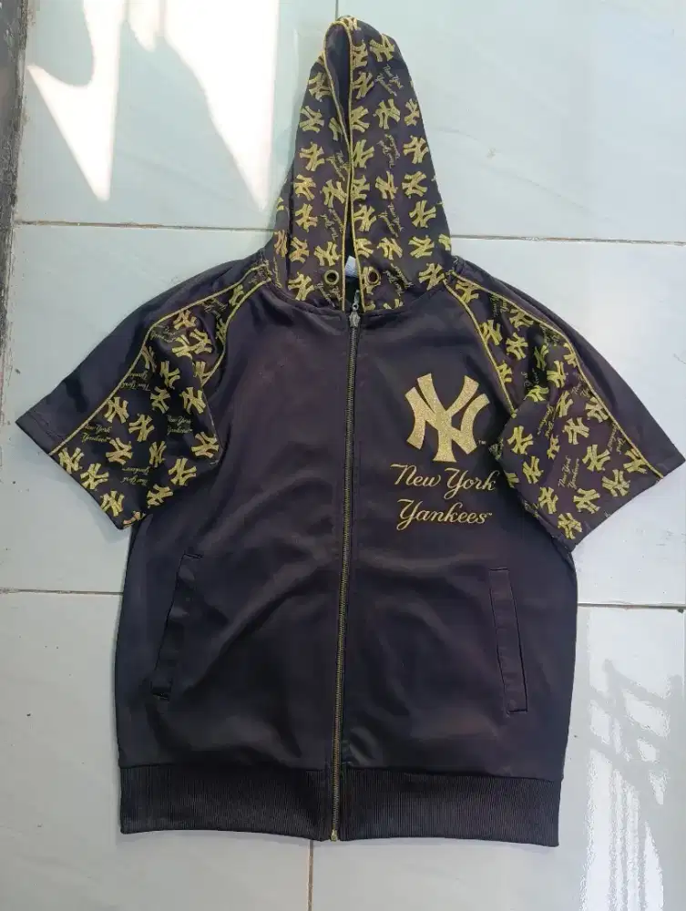 Jacket pendek hoodie MLB original