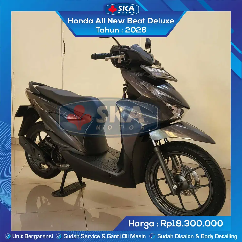 Honda All New Beat Deluxe Tahun 2026