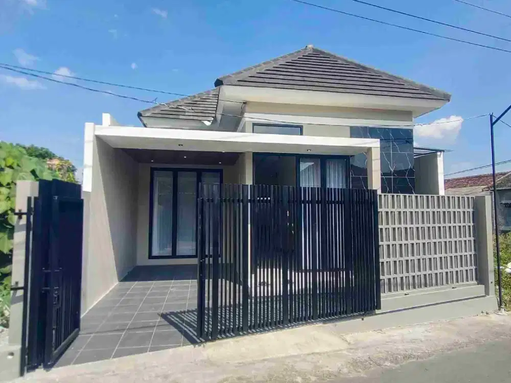 RUMAH BARU MODERN MINIMALIS DI SAMBISARI PURWOMARTANI KALASAN SLEMAN YOGYAKARTA