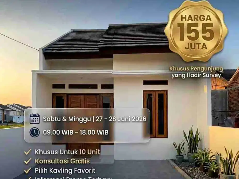 RUMAH MURAH BERKUALITAS DI BUAH BATU BANDUNG