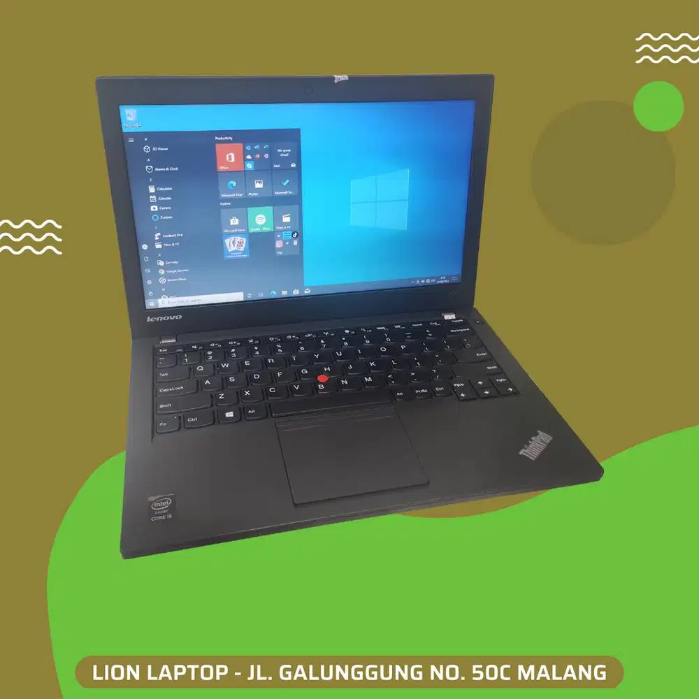 RAM 8GB SSD 256GB Core i5 Murah Lenovo Thinkpad X240 [26|06]