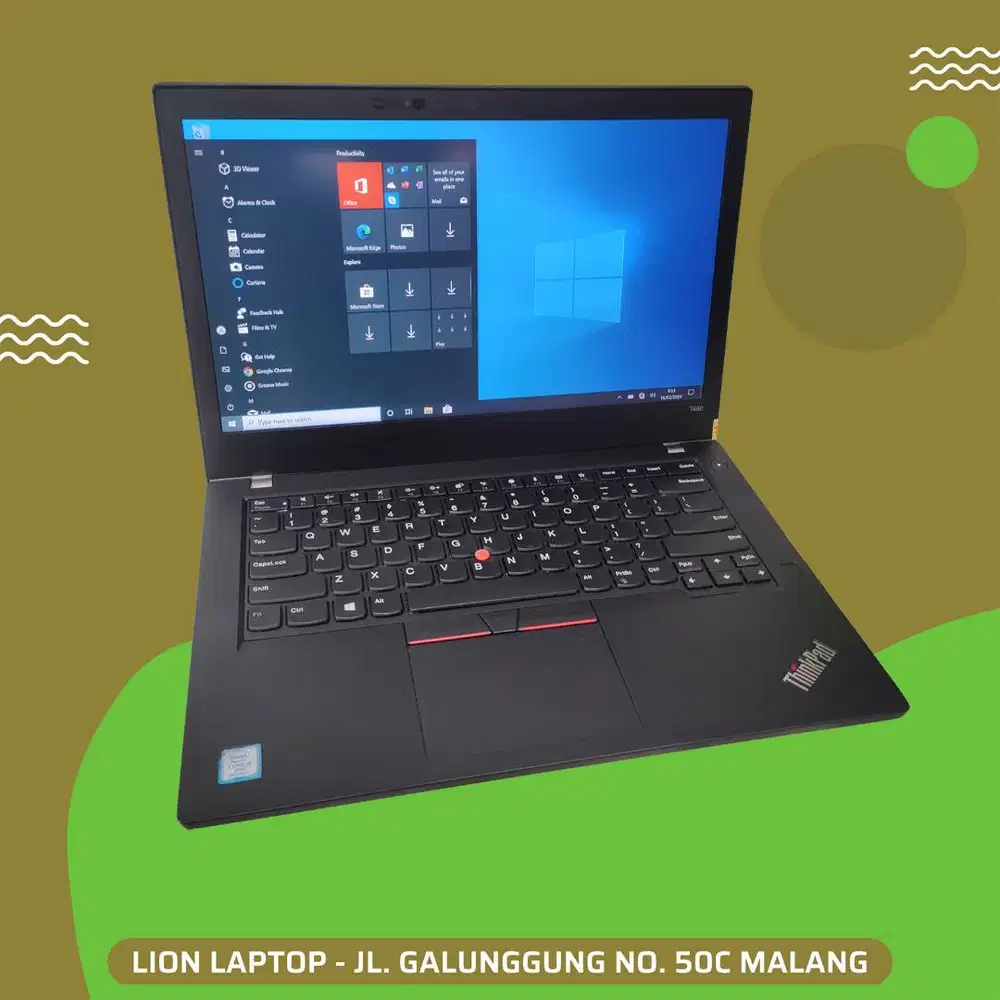 RAM 8GB Core i5 gen 8 Lenovo Thinkpad T480 [26|06]