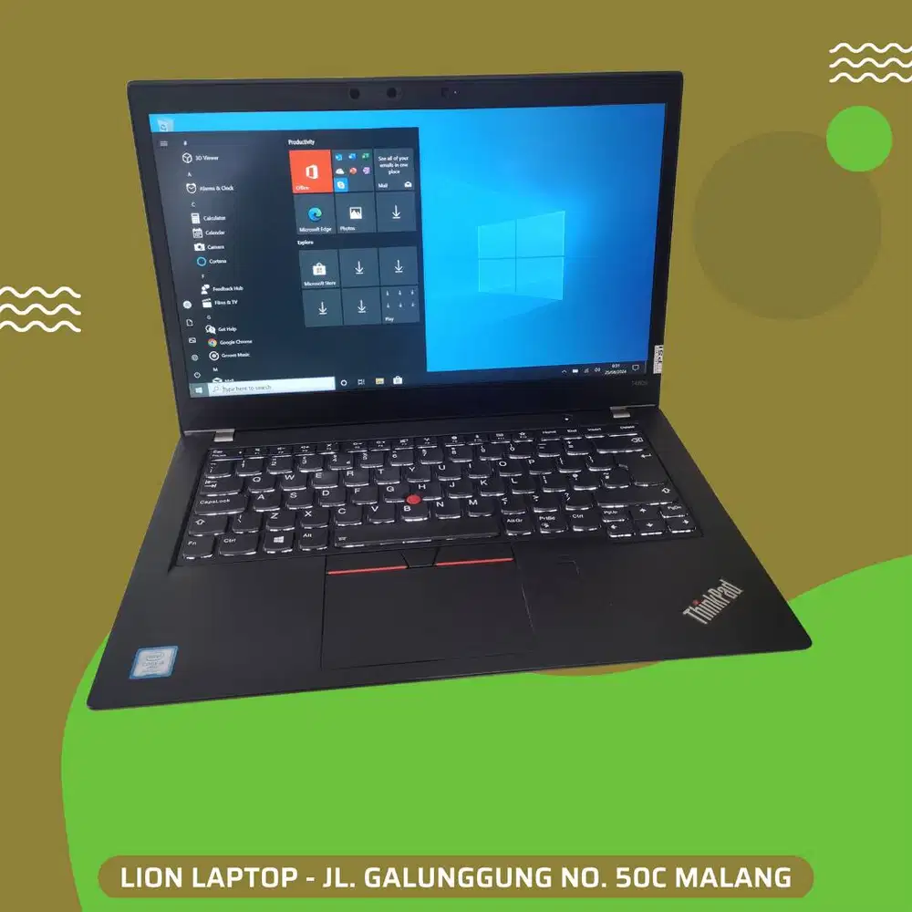 RAM 8GB Core i5 gen 8 Lenovo Thinkpad T480s SLIM [26|06]