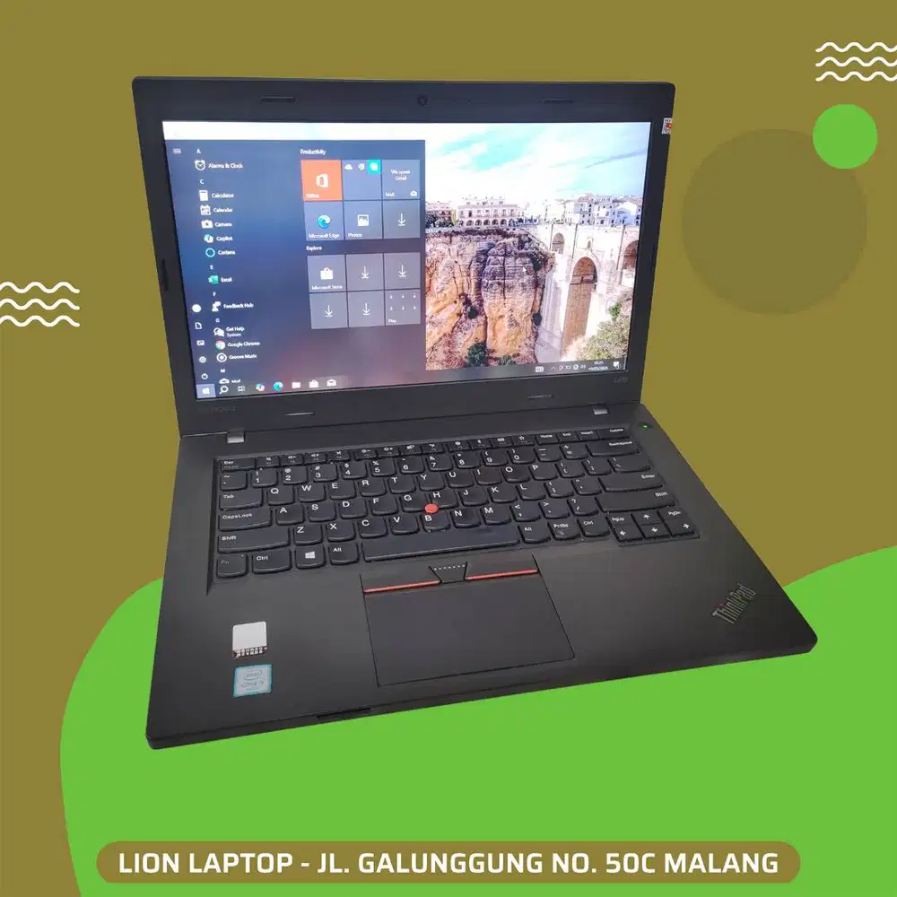 RAM 8GB Core i5 SSD Murah Lenovo Thinkpad L470 [26|06]