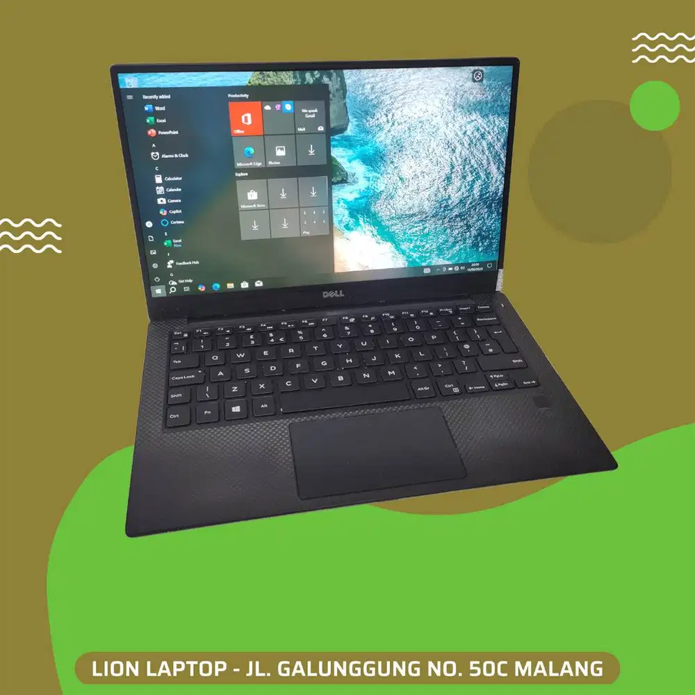 Slim & Ringan Core i7 RAM 8 SSD 256 DELL XPS 13 9360 [26|06]