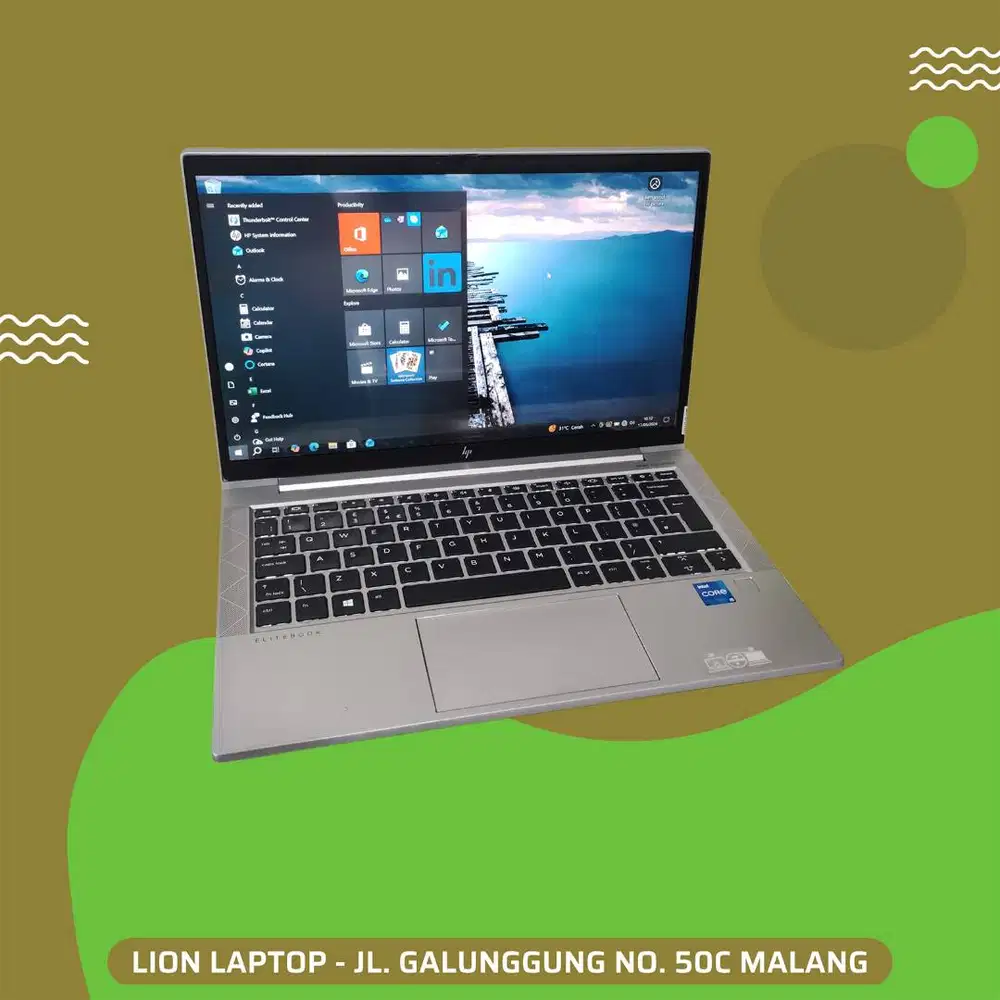 Alumunium Body Core i5 Gen 11 8/256 Slim HP Elitebook 830 G8 [26|06]