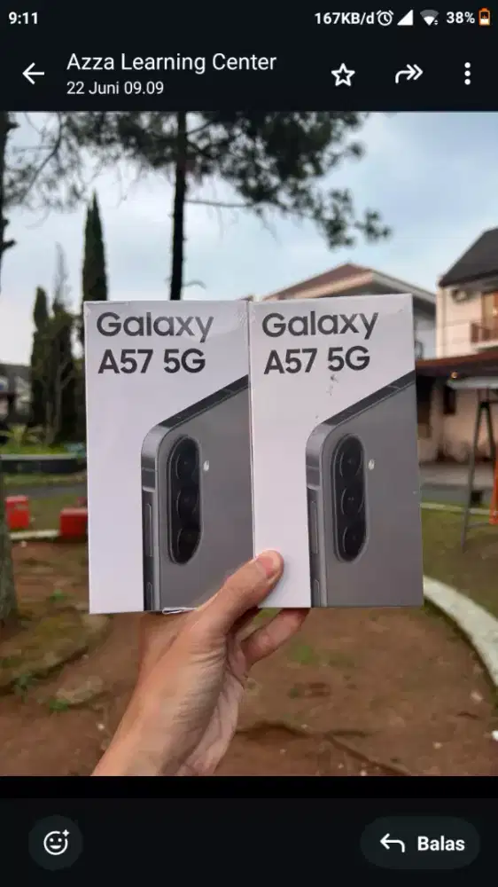 Samsung a57 garansi resmi