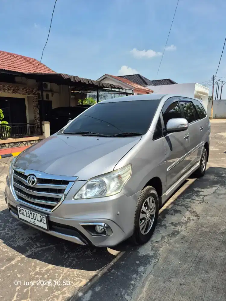 For Sale
Toyota Kijang Innova 2.0 type V AT 2015