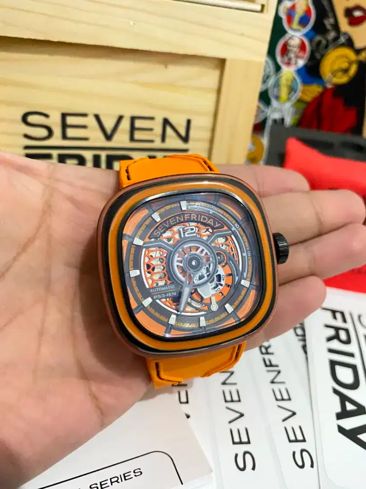 Sevenfriday SF-PS3/03-X133 Automatic Skeleton Original AGM