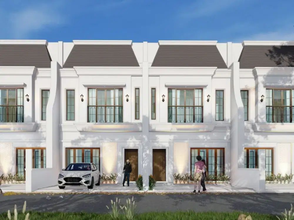 RUMAH LUXURY DI KAWASAN PALING ELIT JL STM  | LAHAN LEGA 6X23 M2 3KT 2 LANTAI