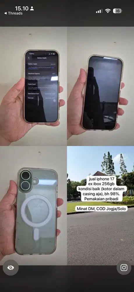 Ip 17 masih mulus