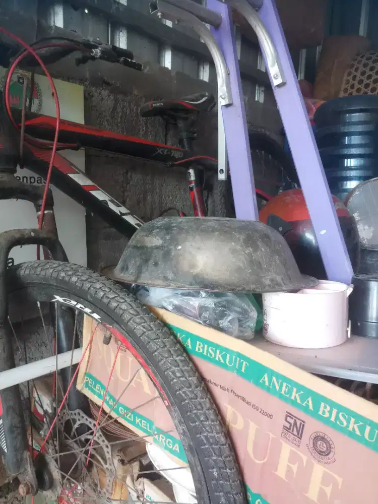 Sepeda gayung olah raga, dan persediaan lainya