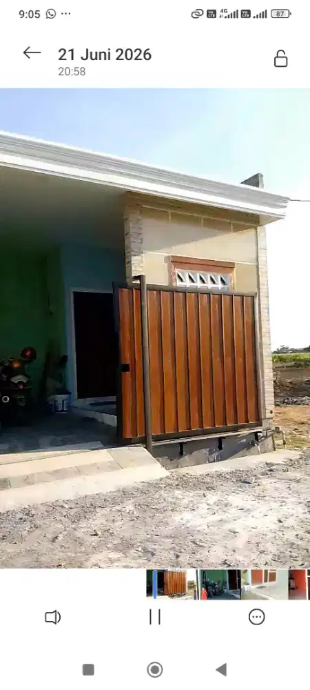Rumah baru bangun