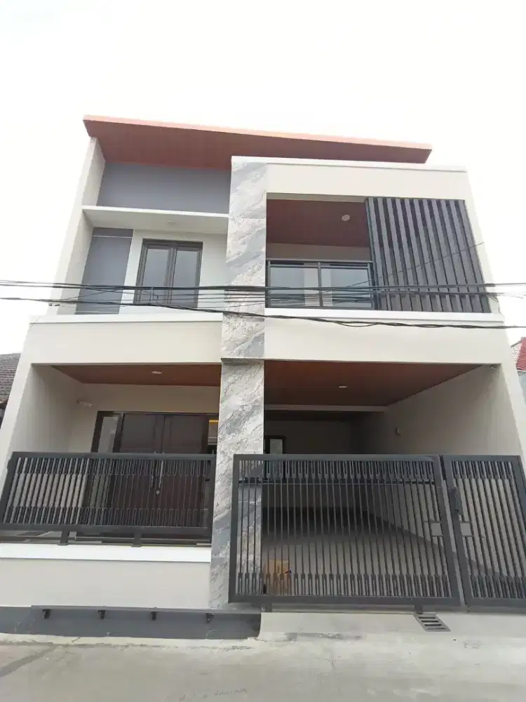Rumah baru minimalis modern siap huni di komplek margacinta Buah Batu