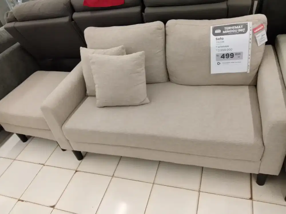 CEPAT HABIS! PROMO BESAR SOFA CORNER / SOFA RUANG TAMU