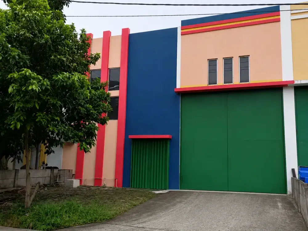 Gudang Bizhub Serpong luas 12x42 504meter Gunung Sindur Bogor
