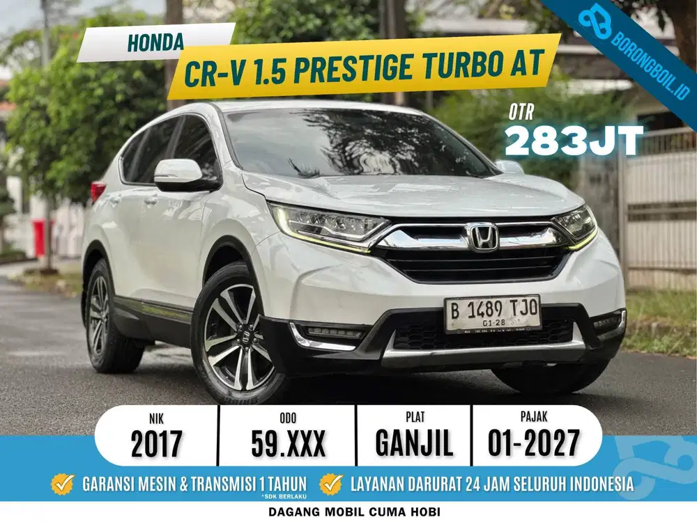 [TERMURAH] Honda CRV Prestige Turbo 1.5 CVT 2017