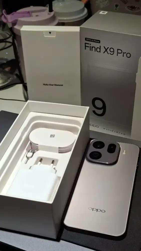 [SECOND LIKE NEW] Oppo X9 Pro 512gb Titanium FULLSET