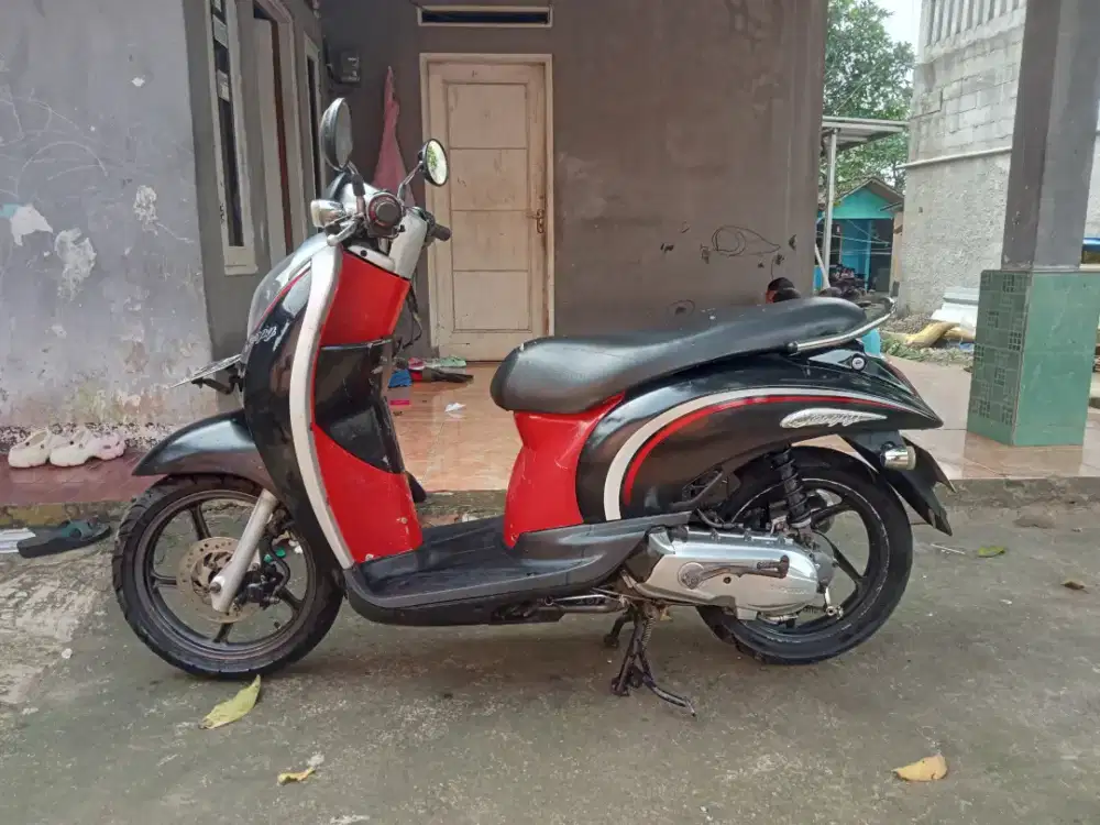 Honda Scoopy karbu tahun 2012 surat lengkap pajak 2026 plat 2027