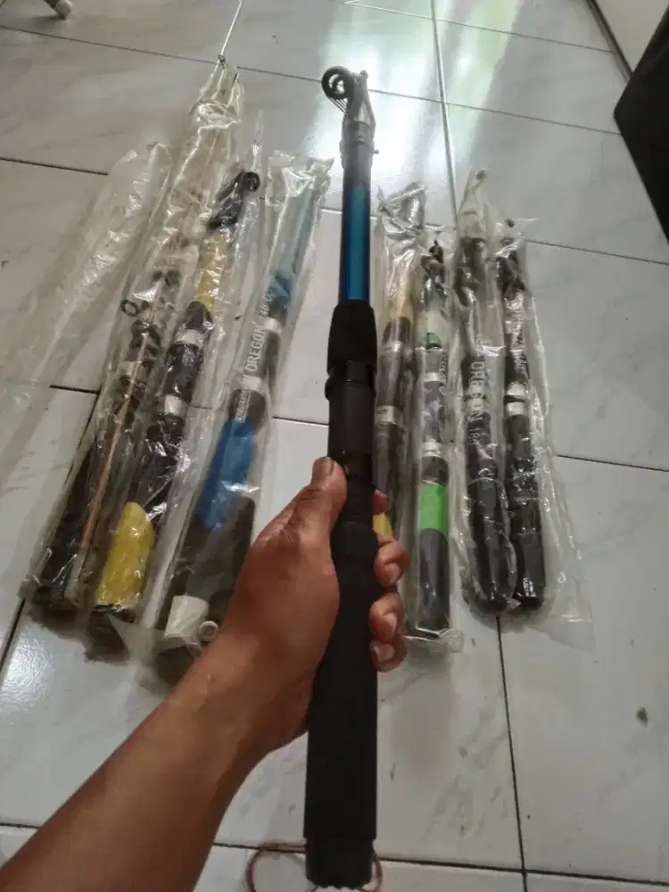Joran pancing ikan,joran model antena,alat pancing ikan