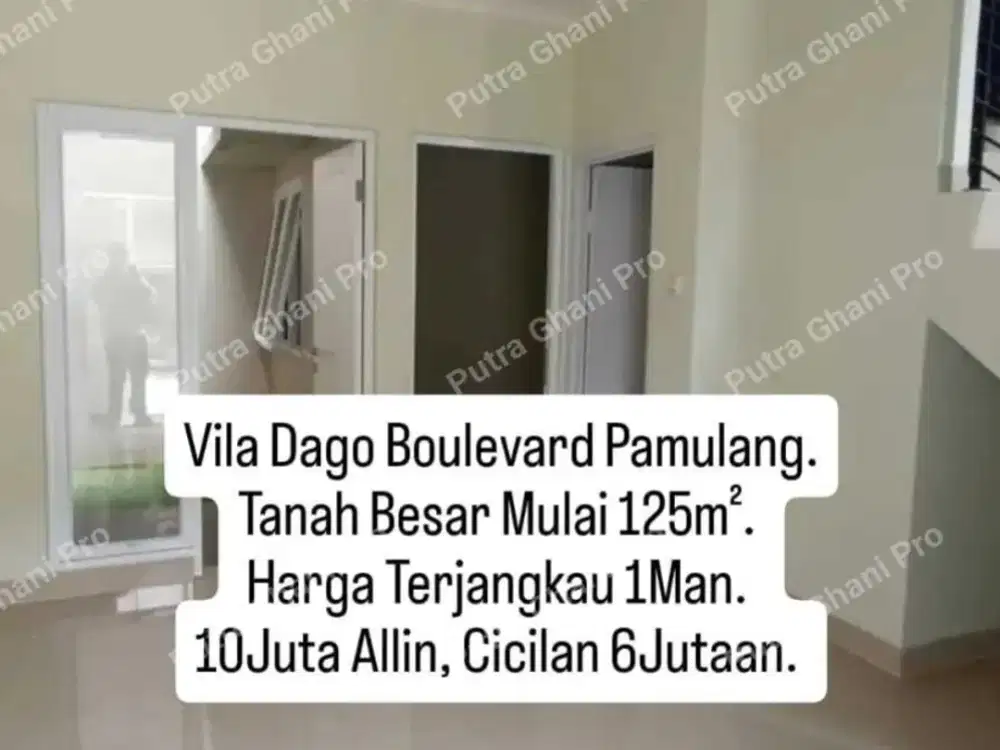 Tanah Besar Di Pamulang Dapat Cashback 100Juta