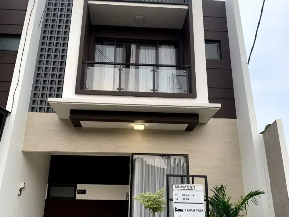 Rumah Exclusive 2 Lantai Dekat LRT Cibubur