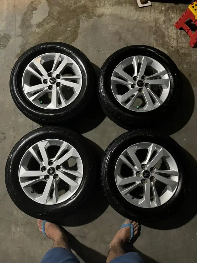 velg oem all new avanza + ban msh gondrong siap napak