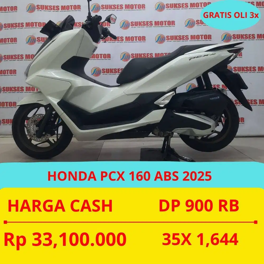 HONDA PCX 160 ABS 2025 DP MURAH 900 RIBU GUYS