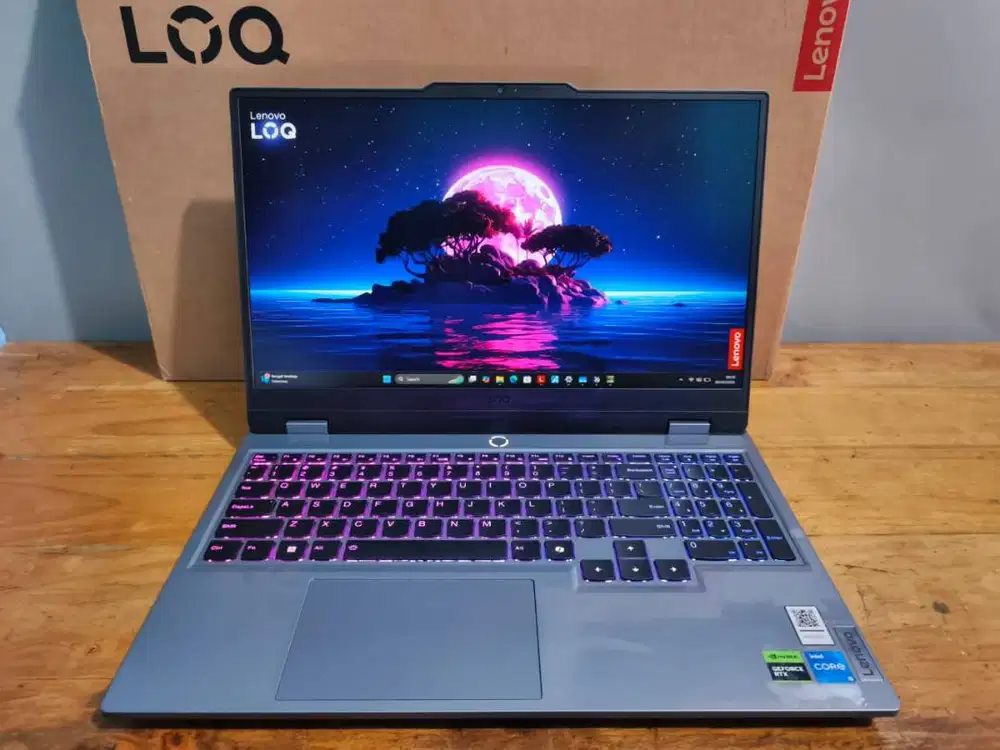 LOQ 15IRX9 i5-13450HX 12/512GB RTX 4050 6GB FHD 144Hz Garansi 2026