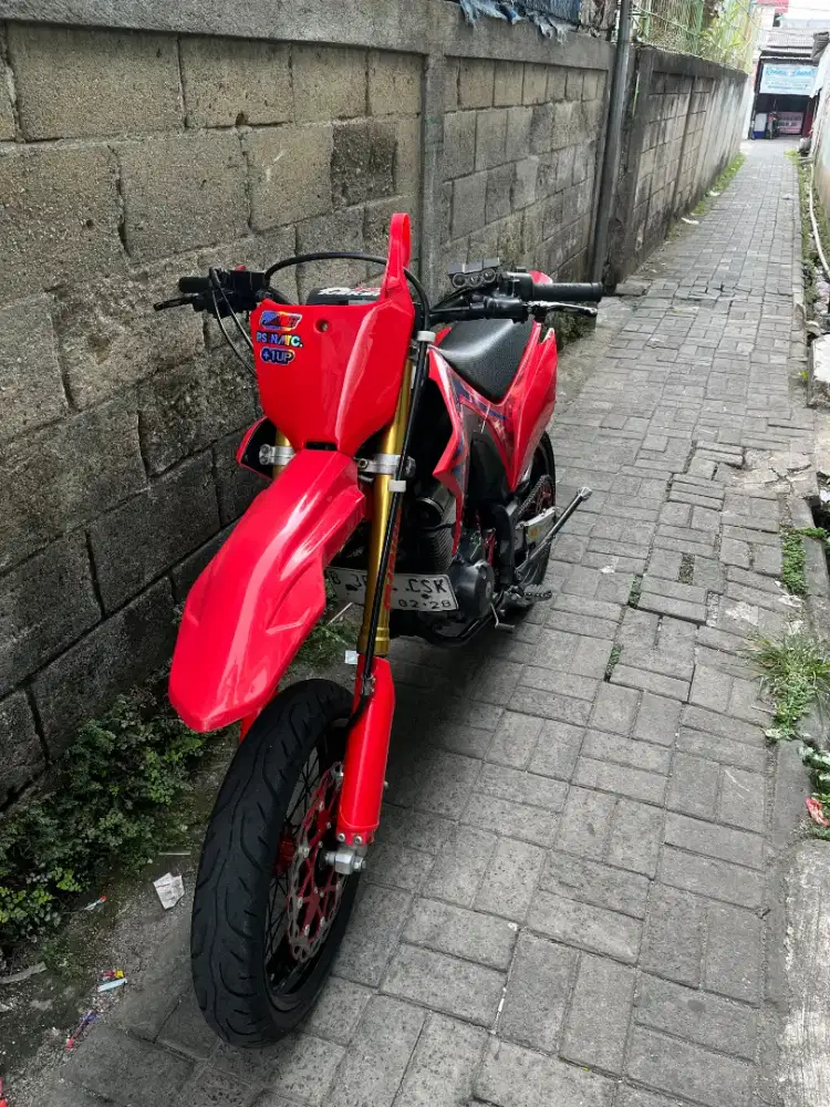 jual crf 150l 2022 super moto/trail