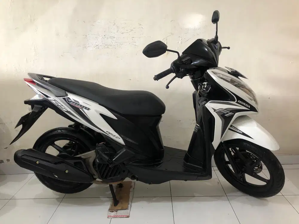 Honda Vario Techno 125 Th.2014 putih!!