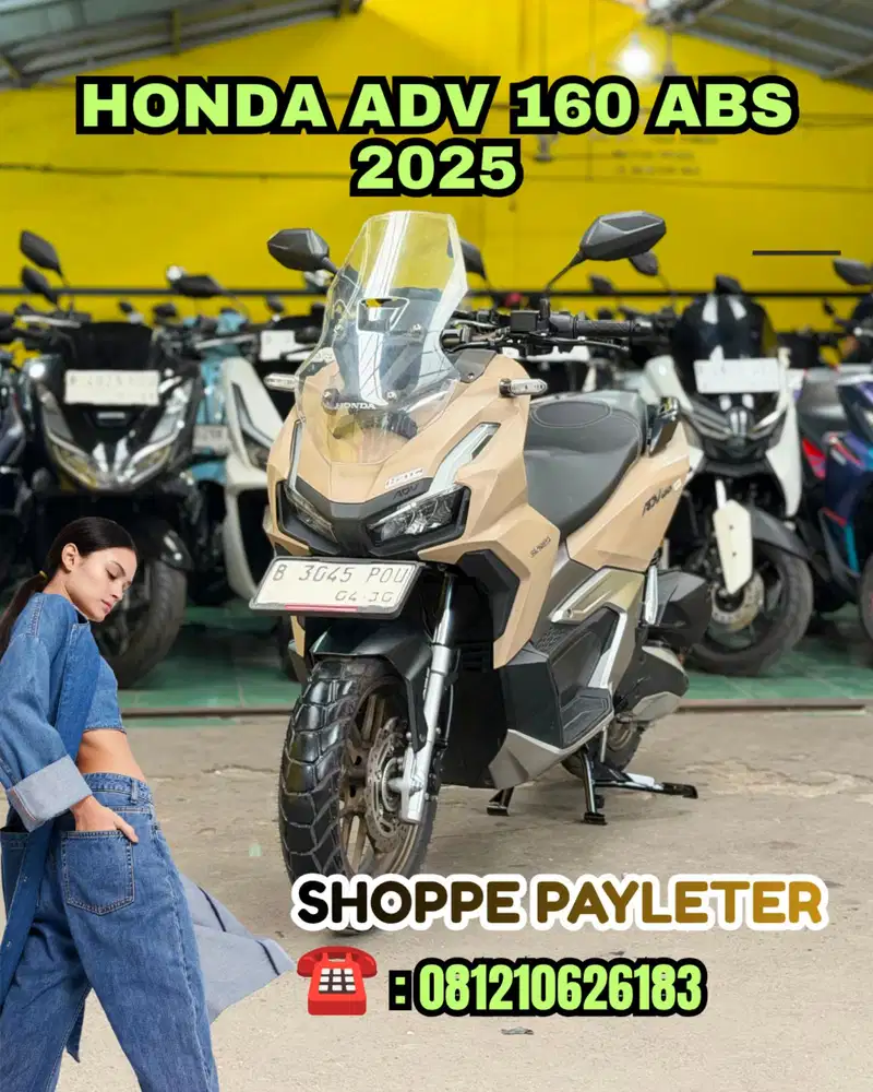 HONDA ADV 160 ABS 2025 SIAP PAKAI