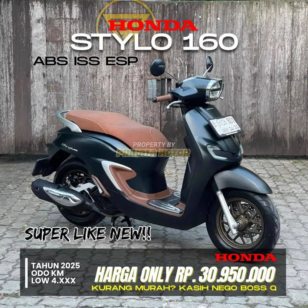 CREDIT DP MULAI 4.7 JUTAA STYLO 160 ABS 2025 !!!