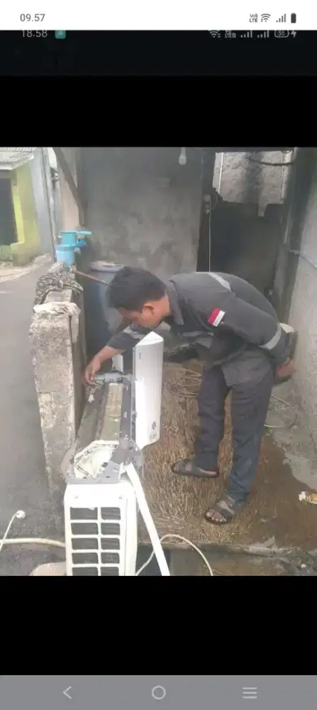 Jasa servis AC kulkas mesin cuci kompa air