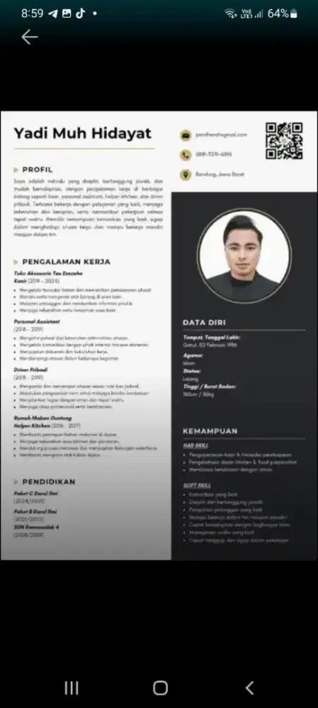 cari kerjaan apa saja