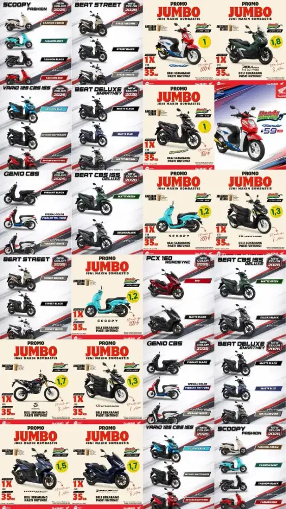 KREDIT HONDA, YAMAHA, PCX, NMAXK, DLL