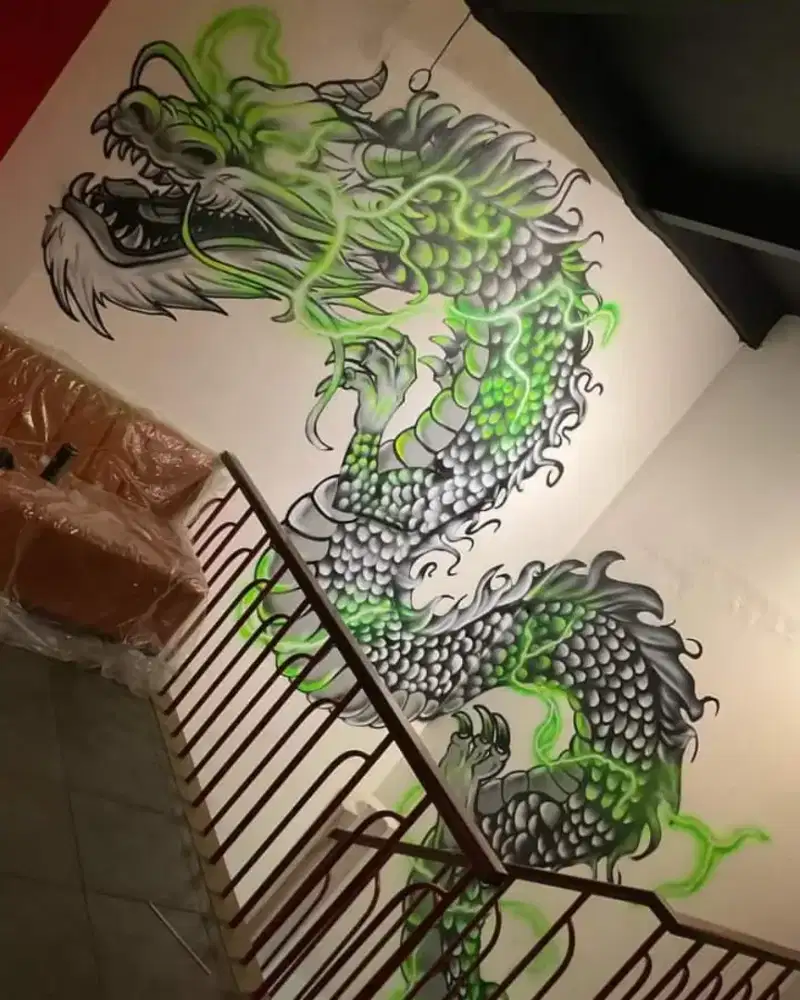 Jasa lukis dinding Mural dan Graffiti